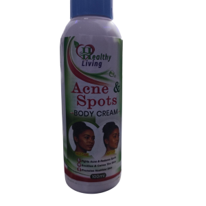 **Healthy Living Acne & Spots Body Cream (100ml)**
